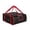 Black/Red, variant on VMWMSSR Insulated Pizza Delivery Bag, Thermal Food Carrier, Reusable Black & Red Tote For Hot Pizza, Takeout & Catering(Watermelon Red3-50X50X20.5Cm)