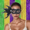 thumbnail image 5 of TINZ Elegant Carnival For Sparkling Delicate Lace Half Face Masquerade Party, 5 of 5