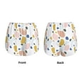 thumbnail image 5 of Lsque Geometric Spots Printed Women's Running Shorts with Liner Pockets,Elastic Quick Dry Workout Athletic Gym Yoga Shorts,Womens High Waist Shorts-Large, 5 of 9