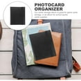 thumbnail image 5 of HOMEMAXS Black PP Plastic Card Holder for Storage with Durable Design and Excellent Sealing Effect 1 Book, 5 of 8