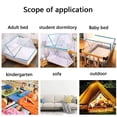 thumbnail image 4 of Pop Up Mosquito Net, Bed Canopy for Travel And Home, Double And Single Bed Universal Mosquito Net Bed Tent,Portable Travel Anti Mosquito Tent, 4 of 6