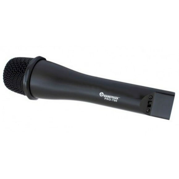 Micrófono SOUNDTRACK PRO-700 Alámbrico Mano Multiusos Unidireccional Alta sensibilidad Negro