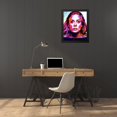 thumbnail image 3 of Stephen Chambers 15x18 Black Modern Wood Framed Wall Art Titled - Adele 1, 3 of 6