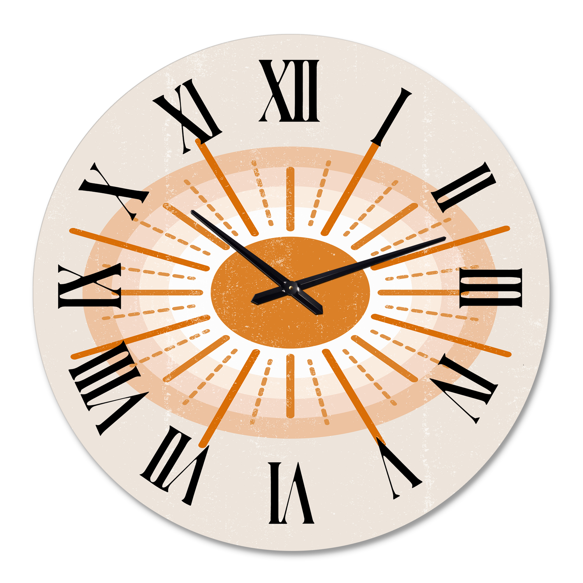 Designart 1 in Modern,Contemporary Wall Clock