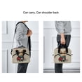 thumbnail image 6 of Lunch Bag Portable Crossbody Meal Bag Cooler Bag Insulated Lunch Bag Food Bag Handheld & Crossbody Design Christmas Rabbit, 6 of 6