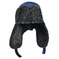 thumbnail image 2 of N'Ice Caps Boys Winter Black Trapper Hat Large Warm Ear Flaps - Kids Snow Male, 2 of 4