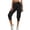Black, variant on Drovellove Women's Plus Size High Waisted Yoga Pants - Slim Fit Summer Gym Leggings for Running, Pilates, and Athletic Training