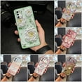 thumbnail image 2 of LYM-Phone Case For Samsung Galaxy A03S Asian Version/SM-A037F, flower TPU Oil Painting Waterproof Back Cover Soft case Durable Cute Silicone Phone Pouch Full wrap Fashion Design Graffiti, 2 of 9