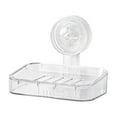 thumbnail image 2 of Nkmbld Soap Dish for Shower, Suction Cup Soap Box Wall Mounted Storage Rack for Kitchen, Bathroom, Laundry, White, 2 of 7