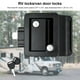 thumbnail image 5 of Speravity Cerradura de puerta de RV, pestillo de puertas de aleación de Zinc para entrada, remolque antirrobo, caravana, interior, exterior, cerraduras de Accesorios para vehículos recreativos Negro Speravity VI015607-01B, 5 of 6