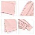 thumbnail image 4 of JULMCOMO Scrubs for Women Set Quick Dry Stretchy V Neck Easy Care Uniforms Short Sleeve Hospital Medical Work Scrubs with Multi Pockets Light pink S, 4 of 6