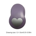 thumbnail image 1 of Hole Puncher Paper Punchers Circle Cards Labor-saving Decoration Tool Accessories Easy and Fast Manual Tools Consistent Design love, 1 of 5