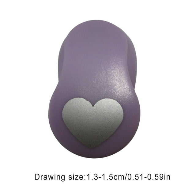 Hole Puncher Paper Punchers Circle Cards Labor-saving Decoration Tool Accessories Easy and Fast Manual Tools Consistent Design love