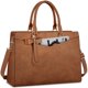 thumbnail image 1 of Bolsa para portátil RAINSMORE de piel sintética impermeable de 15.6 pulgadas para mujer, 1 of 8