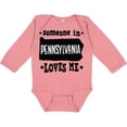 thumbnail image 3 of Inktastic Someone in Pennsylvania Loves Me Boys or Girls Long Sleeve Baby Bodysuit, 3 of 5