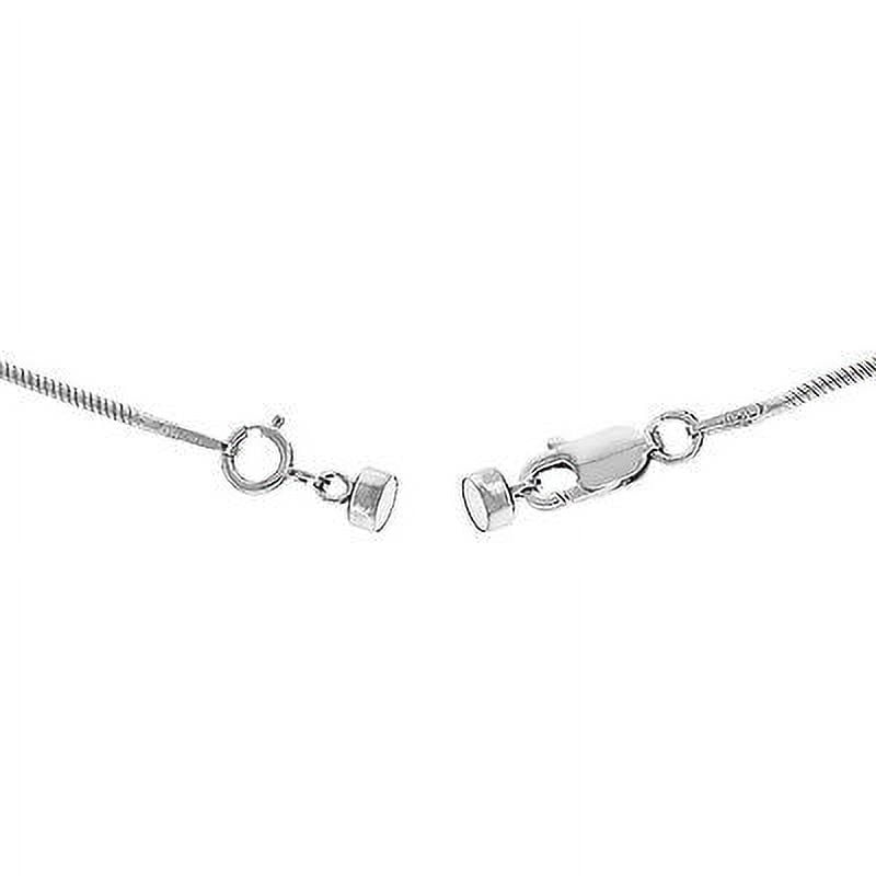 4 - NEW SOLID .925 Sterling Silver Barrel Magnetic Converter Necklace Clasp