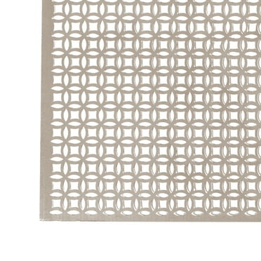 M-D Building Products 57010 12 in. x 24 in. x .020 in. Satin Nickel Aluminum Sheet Elliptical