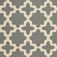 thumbnail image 4 of SAFAVIEH Courtyard Amanda Geometric Indoor/Outdoor Runner Rug, 2'3" x 6'7", Anthracite/Beige, 4 of 5