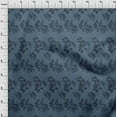 thumbnail image 3 of oneOone Cotton Cambric Navy Blue Fabric Florals Sewing Craft Projects Fabric Prints By Yard 56 Inch Wide-282, 3 of 4