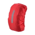 thumbnail image 1 of Unique Bargains 30-40L Waterproof Backpack Rain Cover with Vertical Reflective Strap, S, Red, 1 of 5