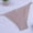 Pink, variant on Womens Underwear Plus Size High Cut String Bikini Soft Comfort Cotton Underwear for Women Beige L
