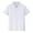 White, variant on Kiijoy Girls School Uniform Short Sleeve Polo Shirt Solid Casual T-Shirt, Sizes 7-8