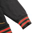 thumbnail image 7 of AACA Men's Varsity Patch Hoodie, Colorblock Pullover Sweatshirt for HBCU Pride, Black, 7 of 7