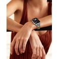 thumbnail image 7 of Wearlizer Natural Stone Strap Compatible with Apple Watch Band for Women 38/40/41/42/44/45/46/49mm, Stretch Jasper Beaded Bracelet Band, Handmade Boho Elastic Strap for iWatch Series 11-1/Ultra, 7 of 7
