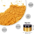 thumbnail image 2 of Uxcell Poudre de Mica 50 G/1,8 Oz pour Résine Époxy, Kit de Résine de Coulée, King Gold, 2 of 6