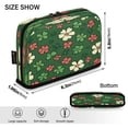 thumbnail image 3 of Wobogo Colorful Clovers Large Capacity Durable Zippered Pencil Case Portable Stationery Storage Organizer Bag for Study Office Travel, 3 of 7