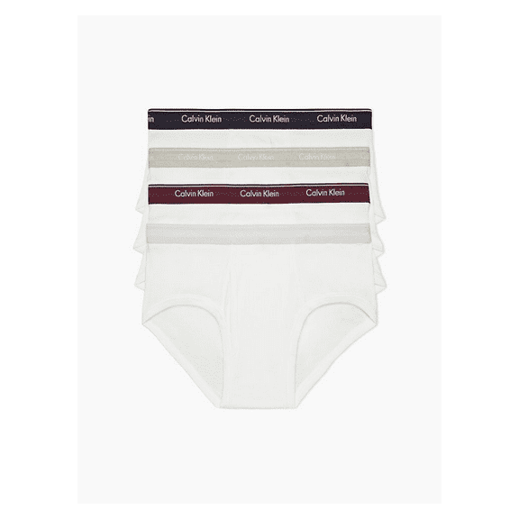 Calvin Klein Men's NB4000-124 Cotton Classic Fit 4-Pack Brief White X-Large