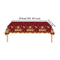 thumbnail image 3 of Xoxingysm Decorative Table Banner 2025 New Grad Graduation Season Tablecloth Disposable Tablecloth School Decoration Graduation Season Decoration, 1× Tablecloth, 3 of 4