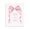 Pink Vibes Only, variant on Stupell Industries Glam Loved More Sentiment Pink Ribbon Black Floating Frame Canvas Art, 17 x 21, by Cindy Jacobs