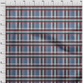 thumbnail image 3 of oneOone Silk Tabby Fabric Madras Check Print Fabric BTY 42 Inch Wide, 3 of 4