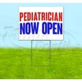 thumbnail image 1 of Pediatrician Now Open (18" x 24") Yard Sign, Includes Metal Step Stake, 1 of 6