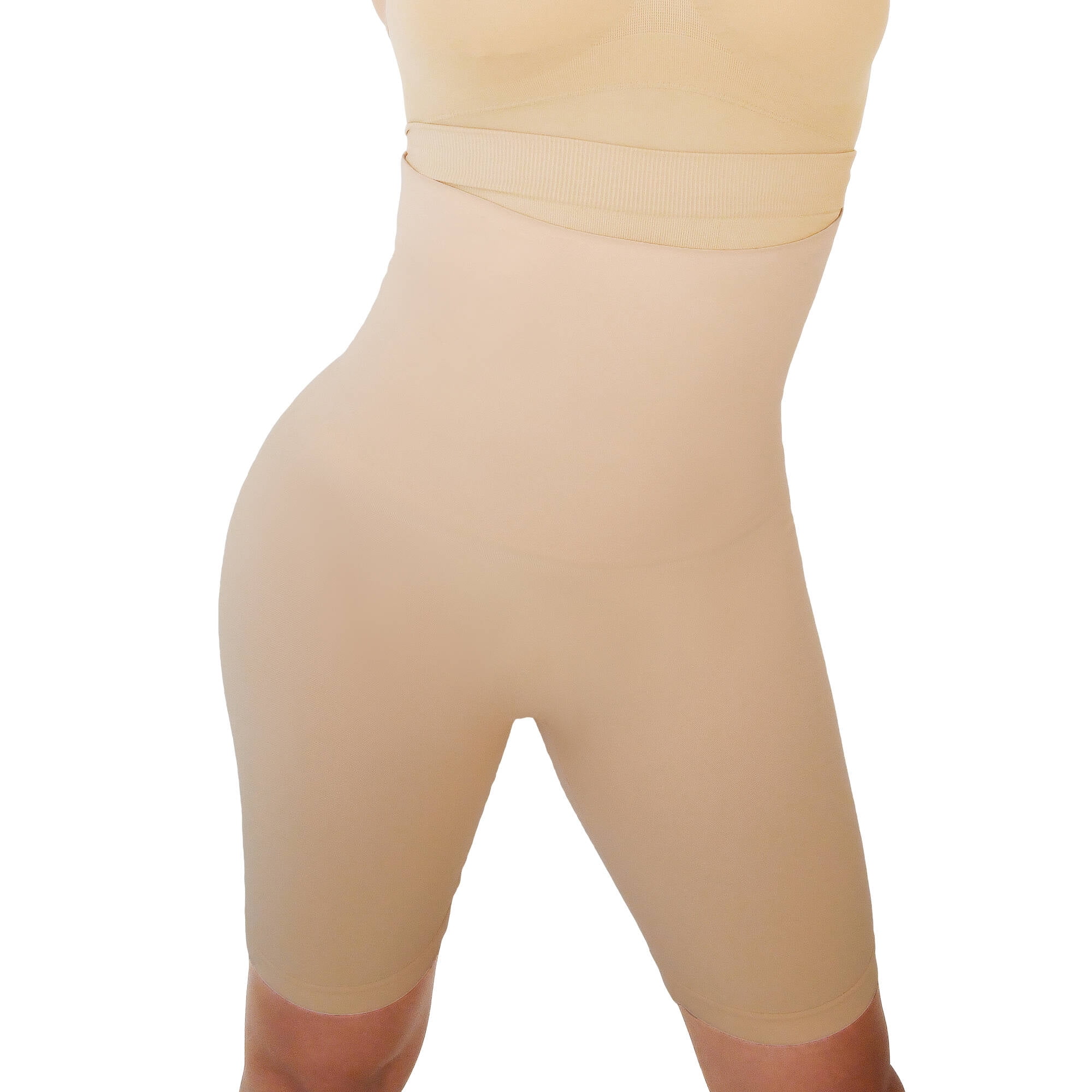 TrueShapers 1270 Mid-Thigh Invisible Control Support Short