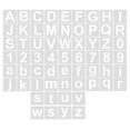 thumbnail image 4 of 60Pcs Letter and Number Stencils Flexible PET Painting Templates For Scrapbooking Journal Album Kids Drawing Templates, 4 of 5