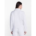 thumbnail image 3 of Avia Women's and Women's Plus Quarter-Zip ScubaKnit Pullover, Sizes XS-4X, 3 of 6