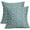 Aqua Cream Dots, variant on Lime Green Cream Dots Lumbar Pillow Covers 12x20 Set of 2 Boho Design Polka Dot Print Throw Pillows Modern Outdoor Decorative Pillowcase Rectangle Linen Cushion Cases Decor for Sofa Couch Bed