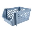thumbnail image 1 of Organizador Apilable de Cesta de Almacenamiento de Frutas y Verduras de Cocina para Alimentos Aperitivos Juguetes Artículos Tocador Contenedores de Almacenamiento de Plástico, 1 of 1