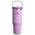thumbnail image 1 of Stanley IceFlow 2.0 Gobelet à Paille Rabattable avec Poignée 30 oz / Couvercle à Torsion et Paille Rabattable / Bouteille d'Eau Résistante aux Fuites / Acier Inoxydable Isolé / Sans BPA, 1 of 7