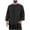 Black, variant on Mlzmgr Shirts for Men Long Sleeve Button down Crew Neck Pajama Shirts Loungewear Sleep Tops Solid Color