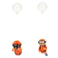 thumbnail image 1 of GOOHOCHY 2 piezas adorables buceadores flotantes de buzo figuras de buzo adornos de acuario decorativo, 1 of 7