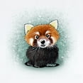 thumbnail image 2 of CafePress - Kiniart Red Panda Long Sleeve Infant Bodysuit - Long Sleeve Cotton Baby Bodysuit, 2 of 4