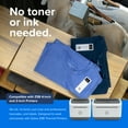 thumbnail image 5 of ZEBRA ZSB Series Labels - Potato Starch-Based Printer Label Paper - Recyclable Label Cartridge for Stickers - Versatile, Cloud-Based Adhesive Labels for Printer - Address, 1.25" x 3.5", 5 of 7