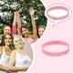 thumbnail image 1 of Breast Wrist Ribbon Awareness Cancer Band Pink Silicone Bracelet Pulseras, 1 of 1