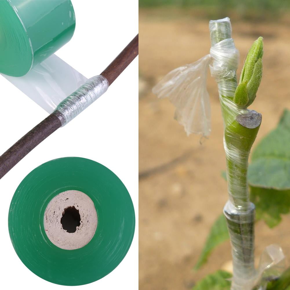 100m Nursery Grafting Stretchable Tape Self-Adhesive For Garden Tree Seedling 