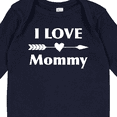 thumbnail image 4 of Inktastic I Love Mommy Boys or Girls Long Sleeve Baby Bodysuit, 4 of 5
