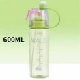 thumbnail image 1 of 600ML Climbing Portable Plastic Travel Drinking Bottle Drinking Cup Mist Spray Water Bottle GREEN, 1 of 8