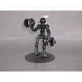 thumbnail image 2 of Dumbbell Weight Lifter Metal Bolt Figurine, 2 of 4